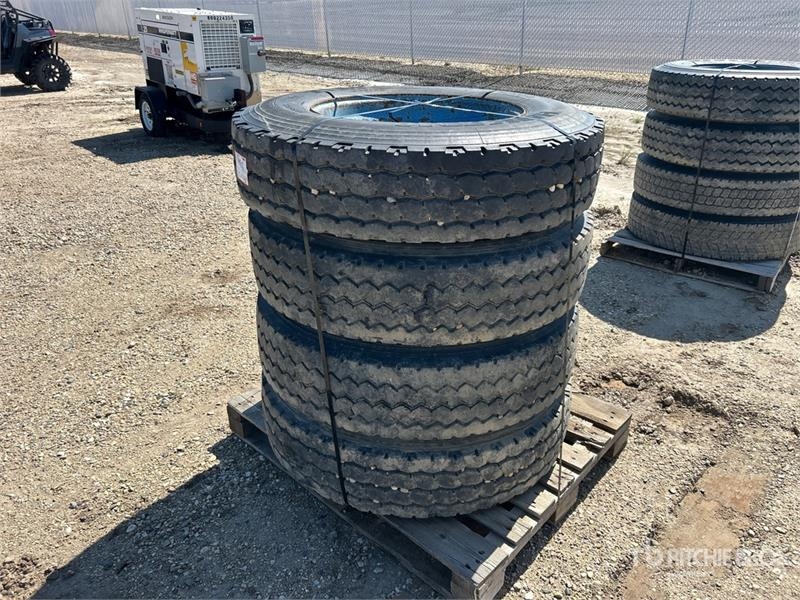 Quantity of (4) 11R24.5 Tires