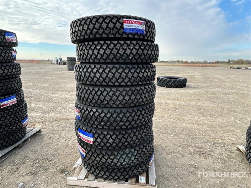 Pneu, roue et jante Quantity of (8) Taitong 11R24.5 Tires (Unused) — occasion