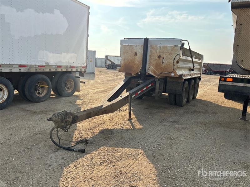 Remorque benne Southland 17 ft Tri/A Pup End Dump — occasion 2004