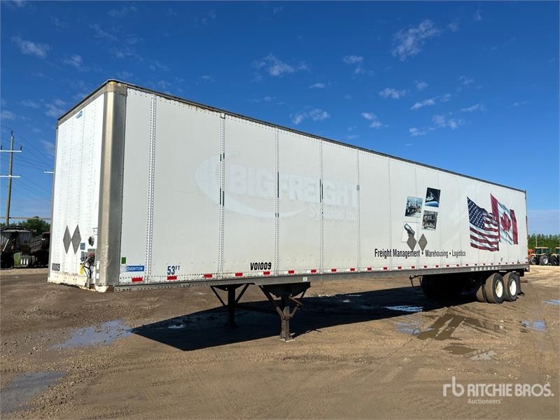 Remorque fourgon Stoughton 53 ft x 102 in T/A Van — occasion 2009