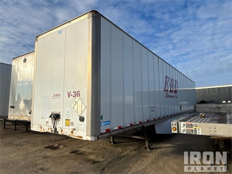Remorque fourgon Stoughton 53 ft x 102 in T/A Van — occasion 2011