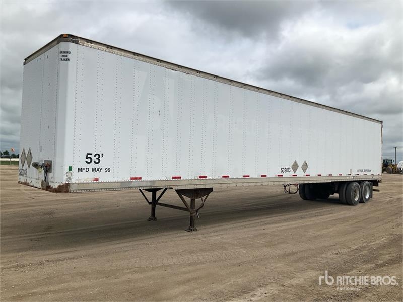 Stoughton 53 ft x 102 in T/A Van Trailer
