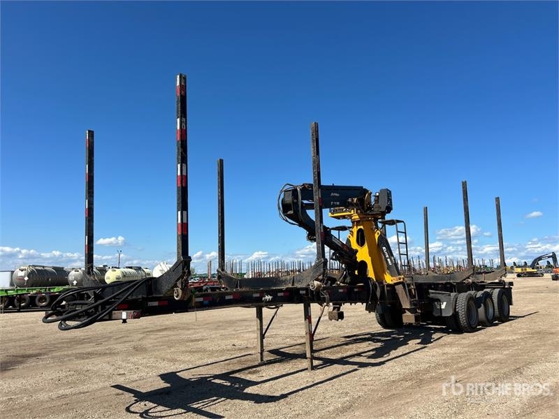Superior 48 ft Tri/A Self-Loading Log Trailer