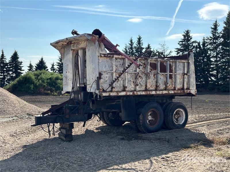 T/A 14 ft Off-Road End Dump Trailer