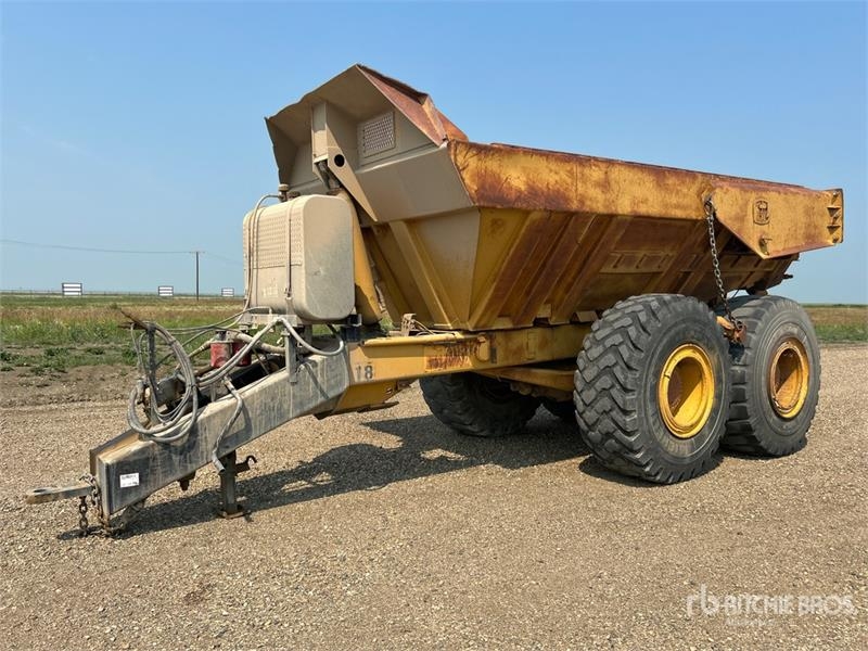 T/A Conversion Off-Road End Dump Trailer