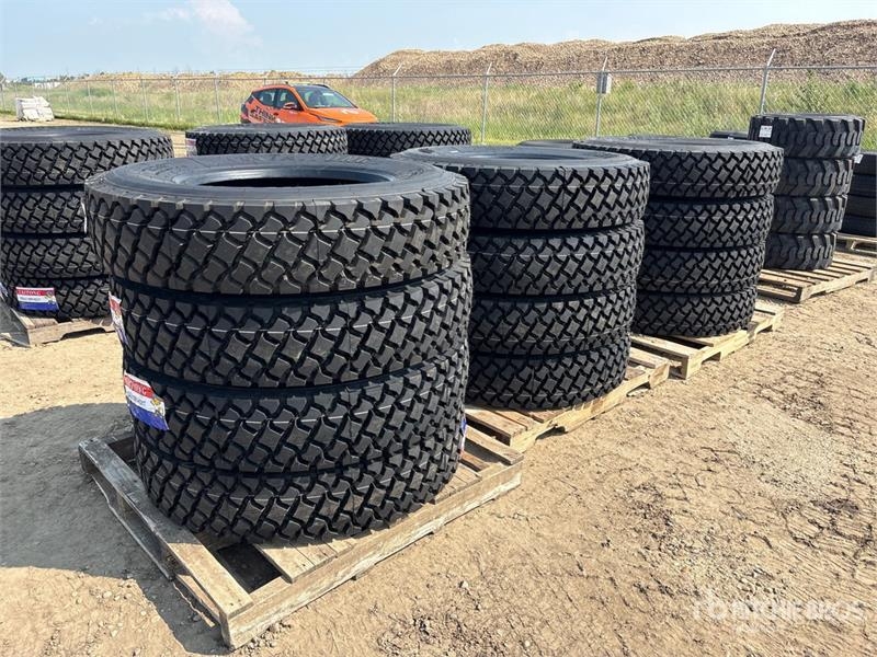 Taitong of (12) Taitong 11R24.5 Drive Tires (Unused)