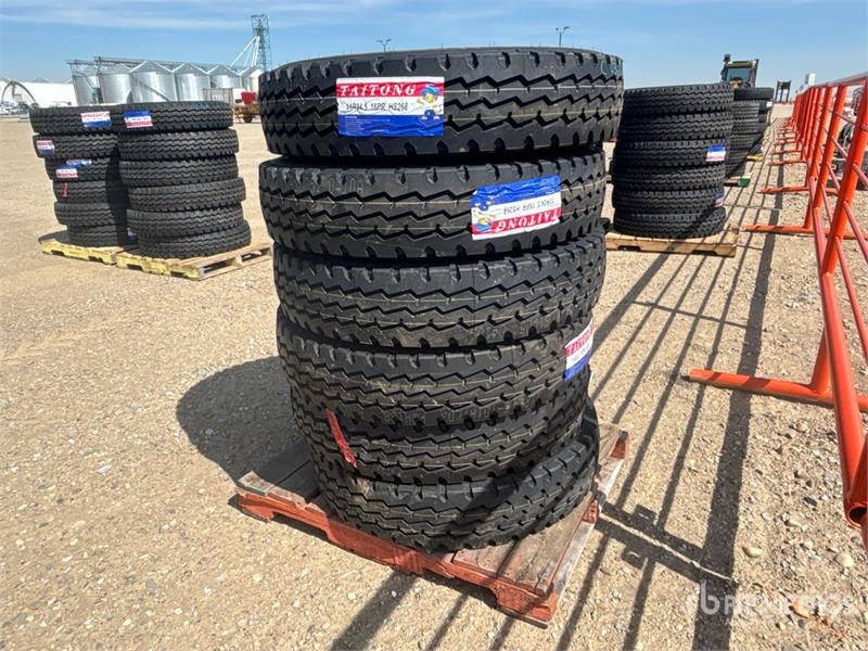 Taitong of (6) Taitong 11R24.5 Truck Tires (Unused)