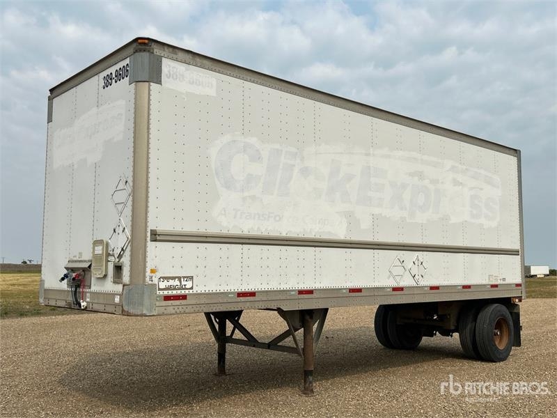 Trailmobile 28 ft x 102 in S/A Van Trailer