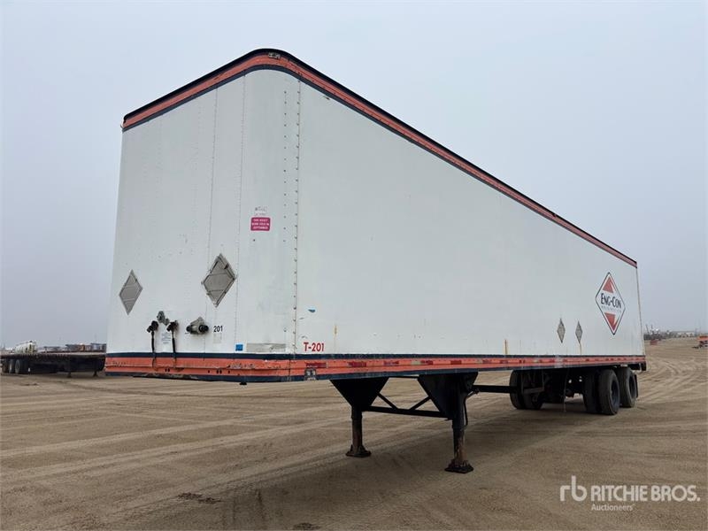 Trailmobile 48 ft x 102 in T/A Tool Crib Van Trailer