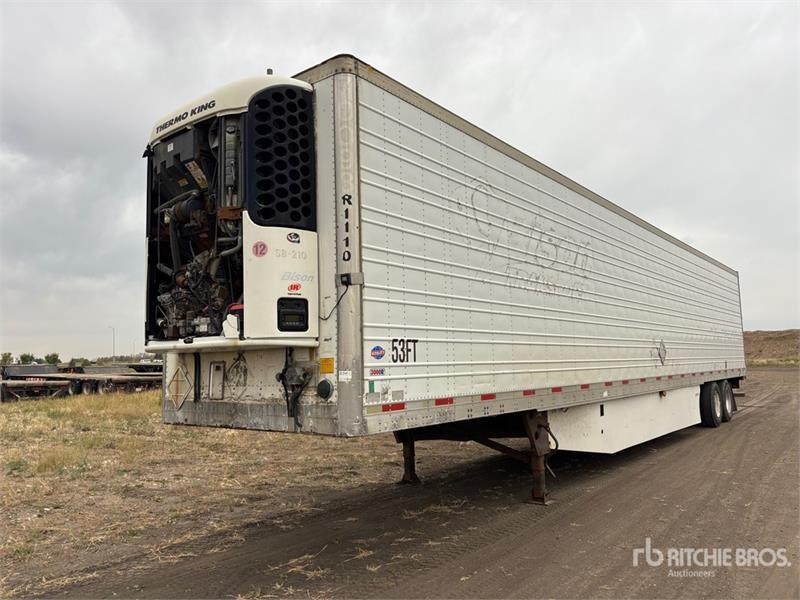 Semi-remorque frigorifique Utility 53 ft x 102 in T/A Refrigerated — occasion 2006