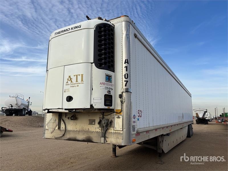 Semi-remorque frigorifique Utility VS2RA 53 ft x 102 in T/A Refrigerated — occasion 2011