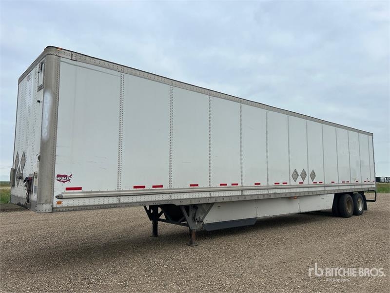 Wabash 53 ft x 102 in T/A Van Trailer