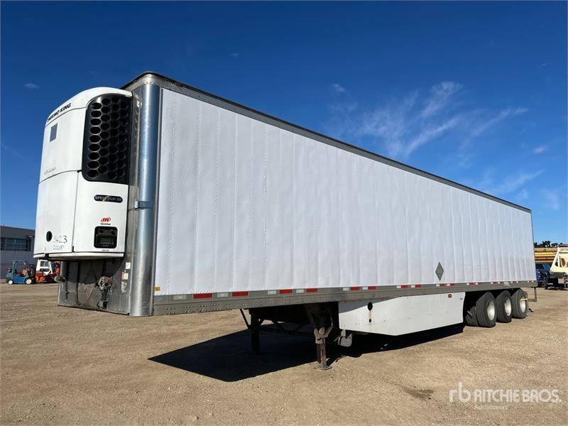Semi-remorque frigorifique Wabash 53 ft x 102 in Tri/A Refrigerated — occasion 2011