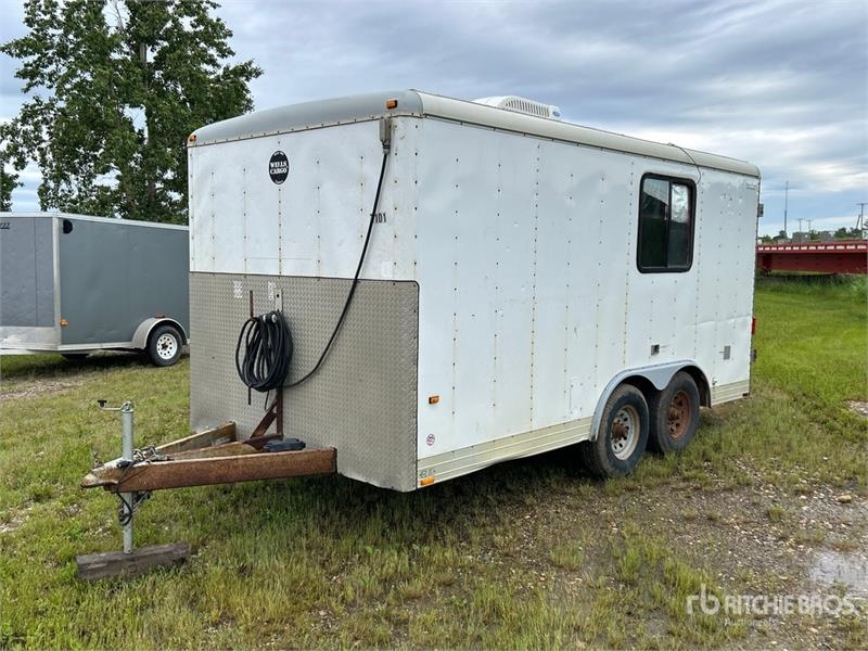 Wells Cargo 16 ft T/A Office Enclosed Trailer