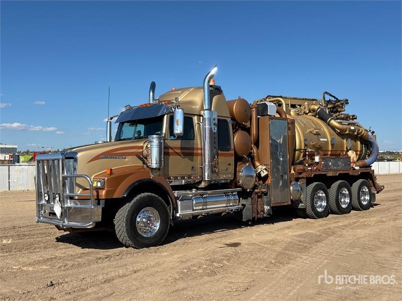 Hydrocureur Western Star Westech on Western Star 4900 8x6 Sleeper Vacuum E — occasion 2014