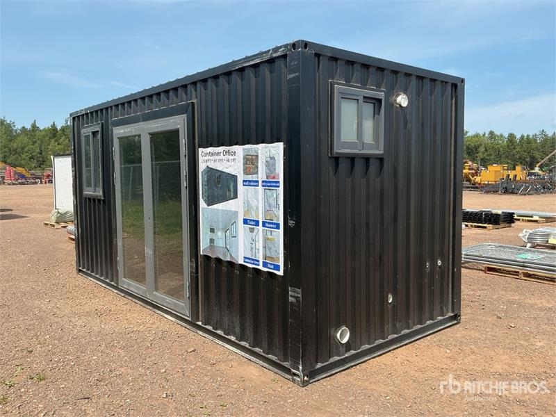 16.9 ft x 7.4 ft x 8.1 ft Container Office (Unused