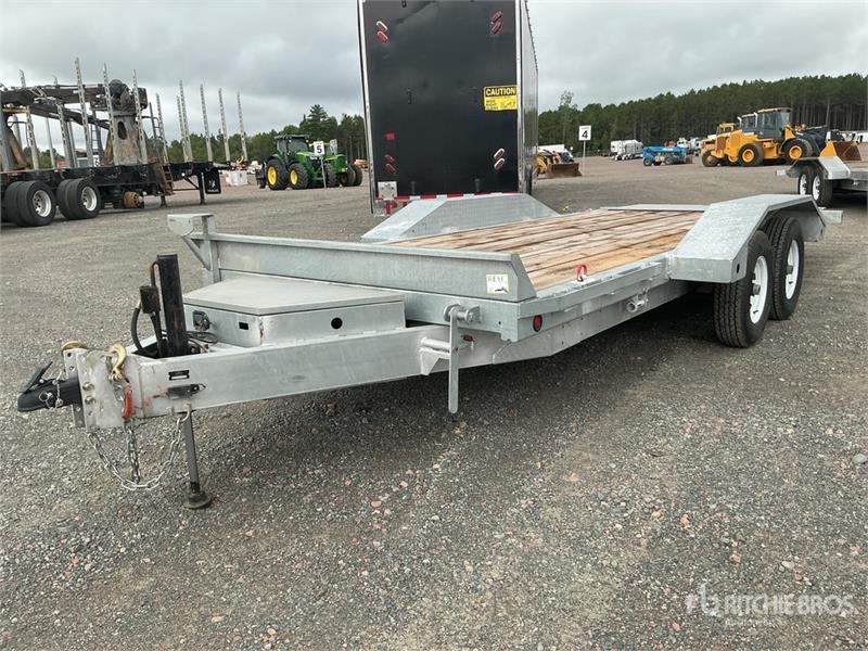 21 ft T/A Tilt Deck Trailer