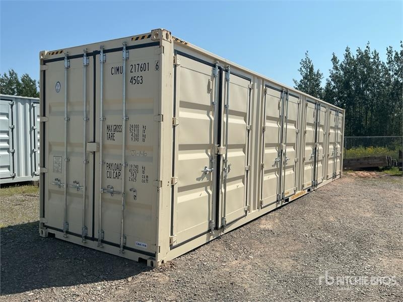 40 ft High Cube Multi-Door Storage Container