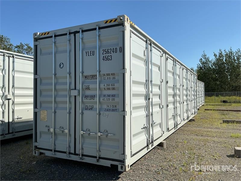 40 ft High Cube Multi-Door Storage Container