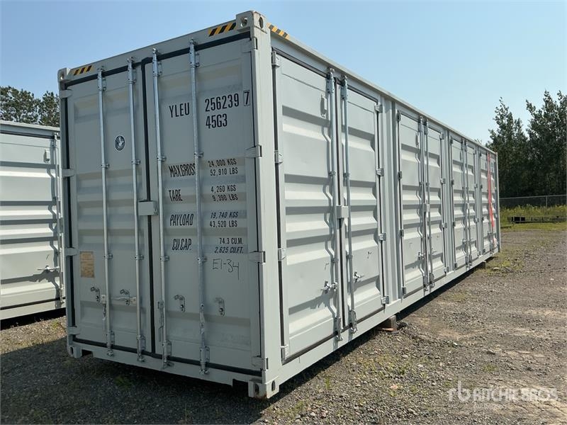 40 ft High Cube Multi-Door Storage Container