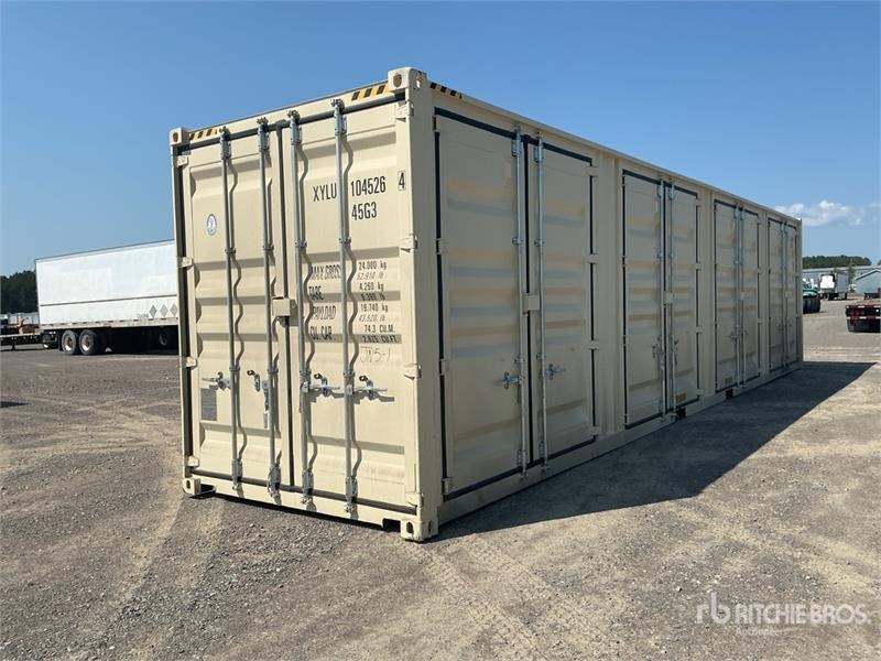 40 ft High Cube Multi-Door Storage Container