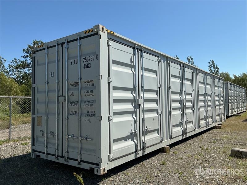 40 ft High Cube Multi-Door Storage Container