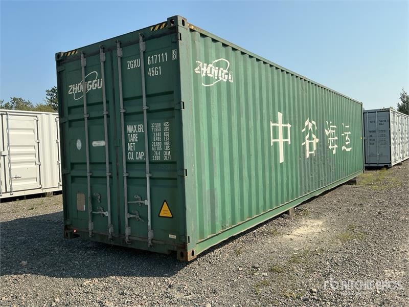 40 ft High Cube Storage Container