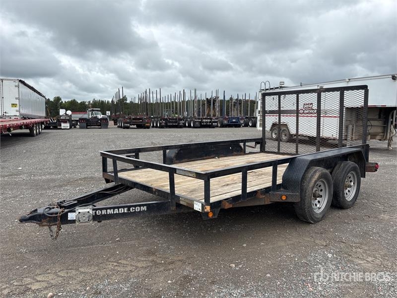 Gatormade 12 ft T/A Utility Trailer