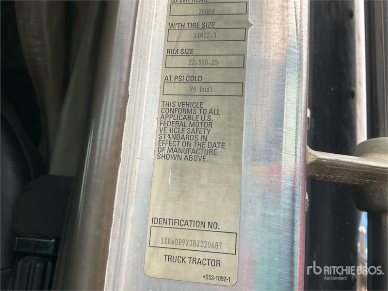 Tracteur routier Kenworth W900 — occasion 2008