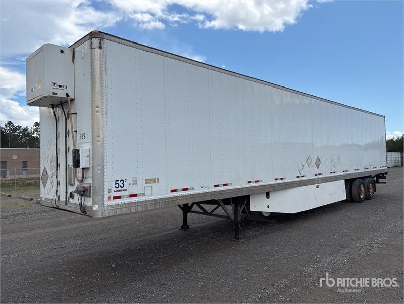 Manac 53 ft x 102 in T/A Heated Van Trailer