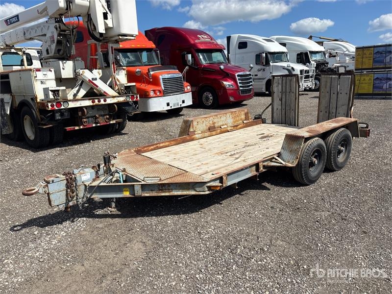 12 ft T/A Equipment Trailer