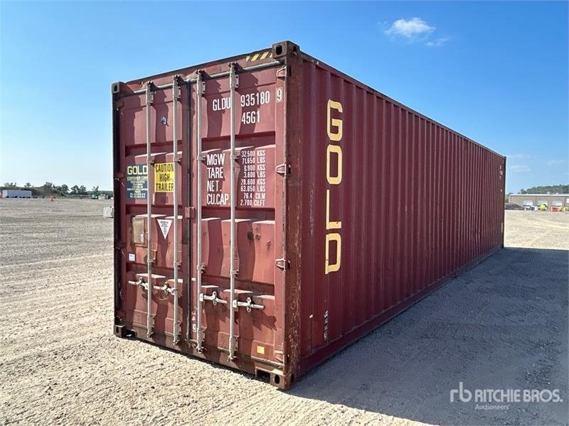 Conteneur de stockage 40 ft High Cube 8 ft wide x 9.6 ft Storage Contain — occasion