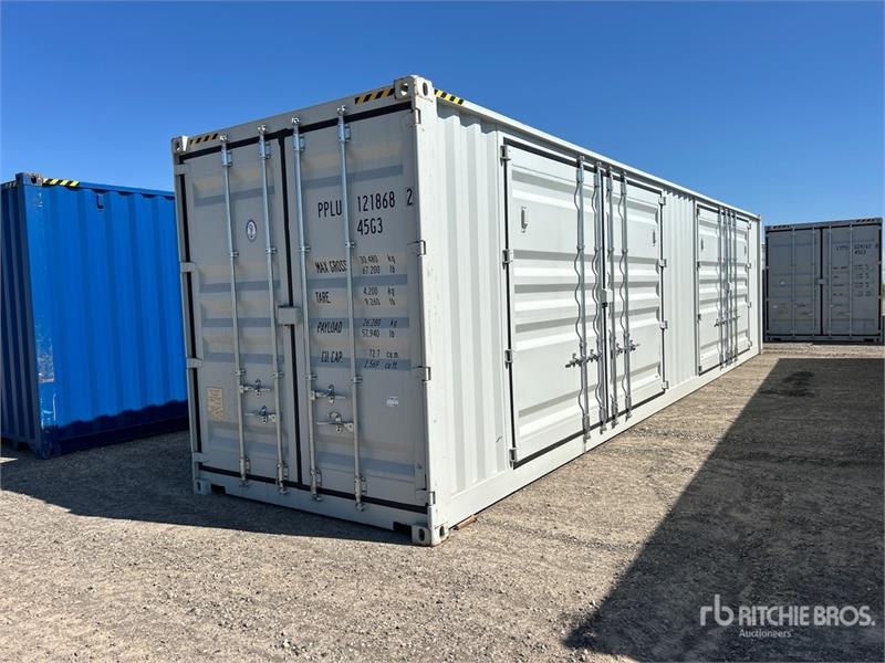 40 ft High Cube Multi-Door Storage Container