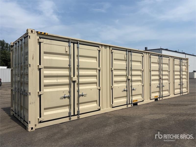40 ft High Cube Multi-Door Storage Container