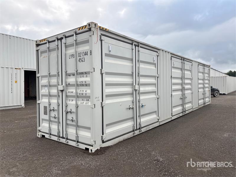 Conteneur de stockage 40 ft High Cube Multi-Door Storage Container — occasion 2025
