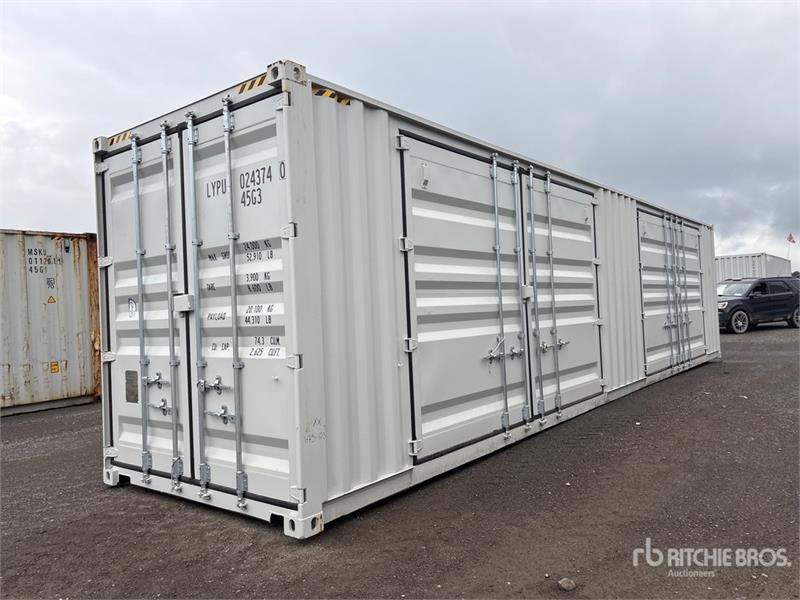 Conteneur de stockage 40 ft High Cube Multi-Door Storage Container — occasion 2026