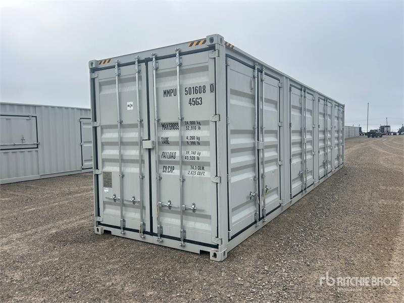 Conteneur de stockage 40 ft High Cube Multi-Door Storage Container — occasion 2026