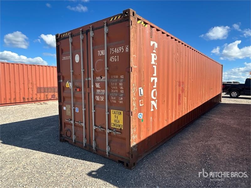 40 ft High Cube Storage Container