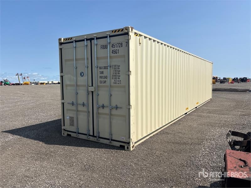 40 ft High Cube Storage Container