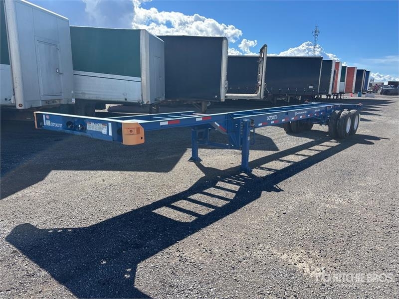 Remorque porte-conteneur 40 ft T/A Container — occasion 2023