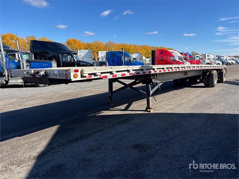 Remorque à ridelles 48 ft T/A Spread Axle Flatbed — occasion 2003