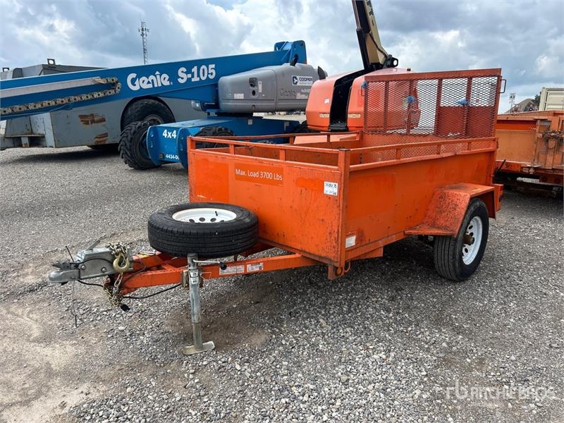 8 ft S/A Utility Trailer