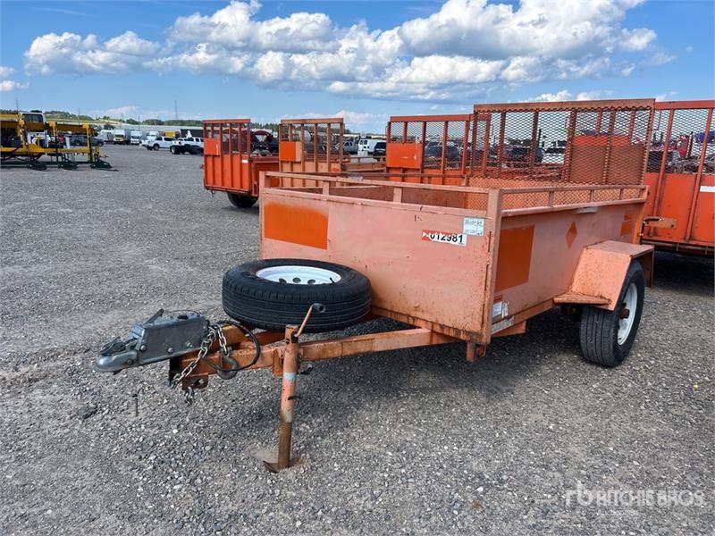 8 ft S/A Utility Trailer
