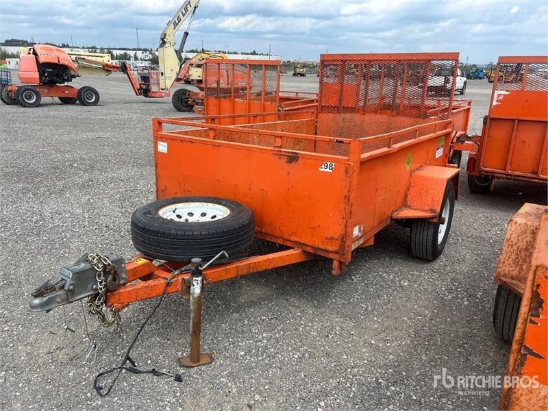 8 ft S/A Utility Trailer