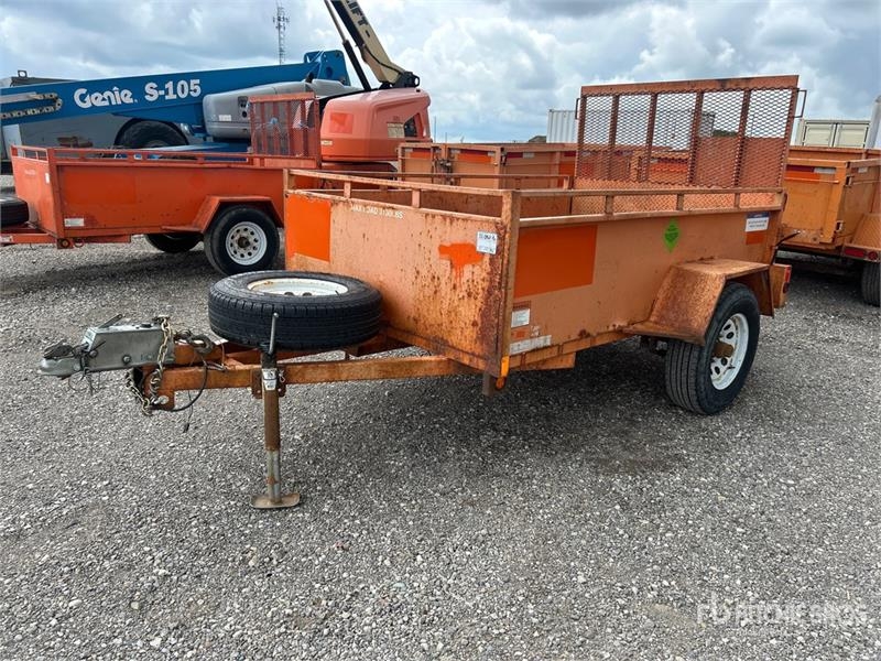 8 ft S/A Utility Trailer
