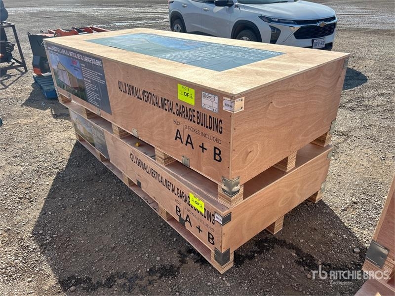 AGR-MS2642 42 ft x 26 ft All Vertical Metal Garage