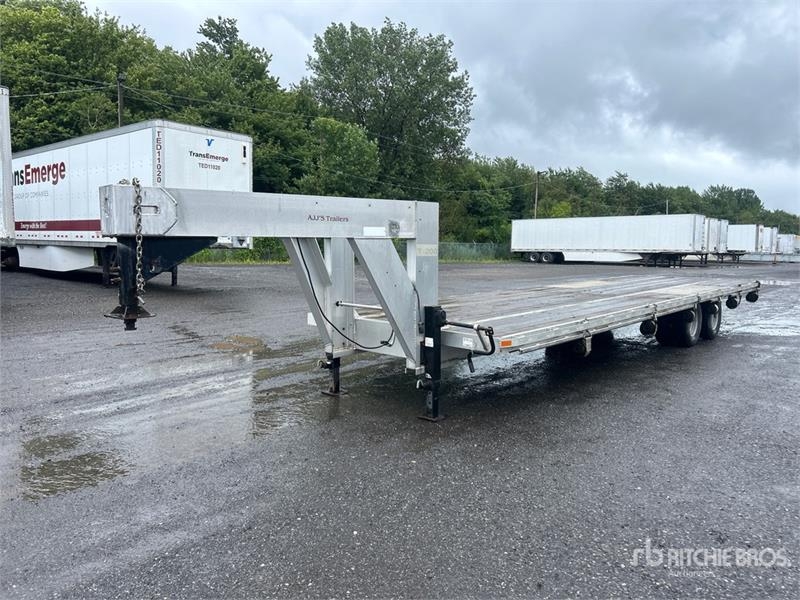 AJJ'S T-200 30 ft T/A Gooseneck Utility Trailer