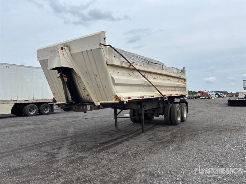 Arnes 24 ft T/A End Dump Trailer