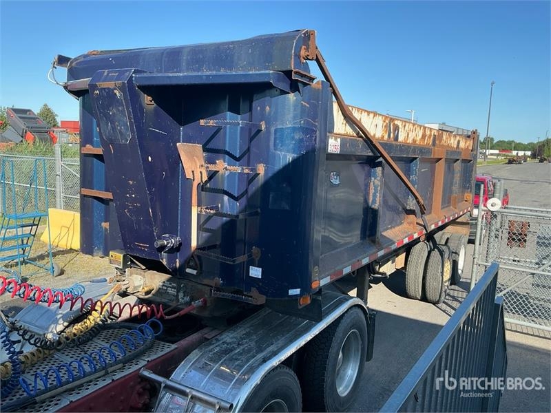 Asetrail 27 ft T/A T/A End Dump Trailer