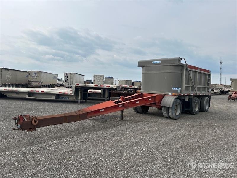 Cobra 17 ft 3 in Tri/A Pup Pup Dump Trailer